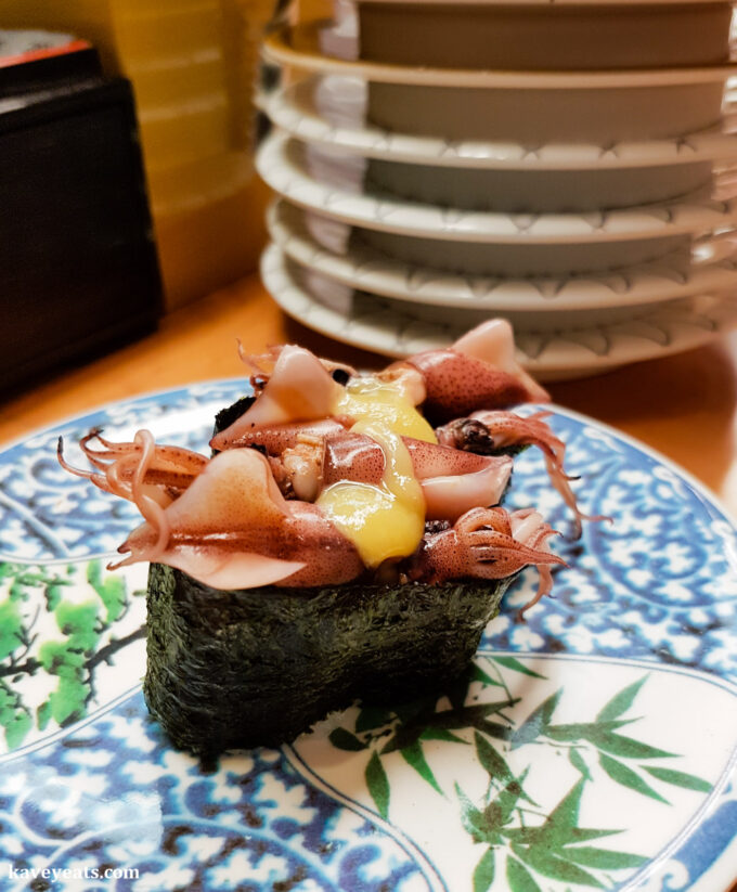 Firefly Squid Gunkan Sushi